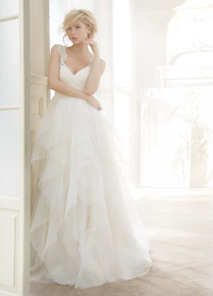 hayley-paige-bridal-english-net-a-line-natural-draped-sweetheart-tiered-crystal-straps-keyhole-chapel-6350_zm