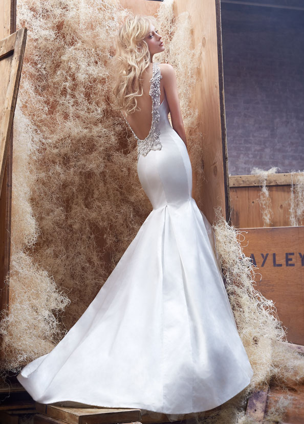 hayley-paige-bridal-silk-satin-trumpet-v-neckline-beaded-collar-plunging-back-chapel-train-6402_zm