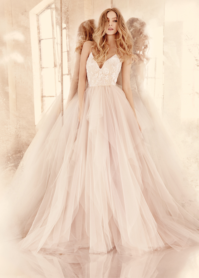 hayley-paige-bridal-tulle-floral-beaded-ballet-v-neckline-spaghetti-crisscross-full-tiered-tulle-skirt-6560_zm