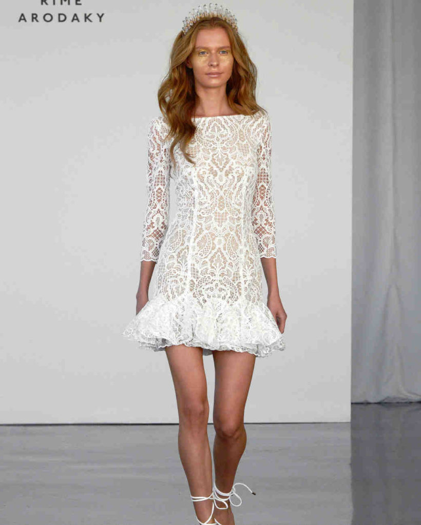 Rime Arodaky, Bridal Fall 2017, New York, October 2016