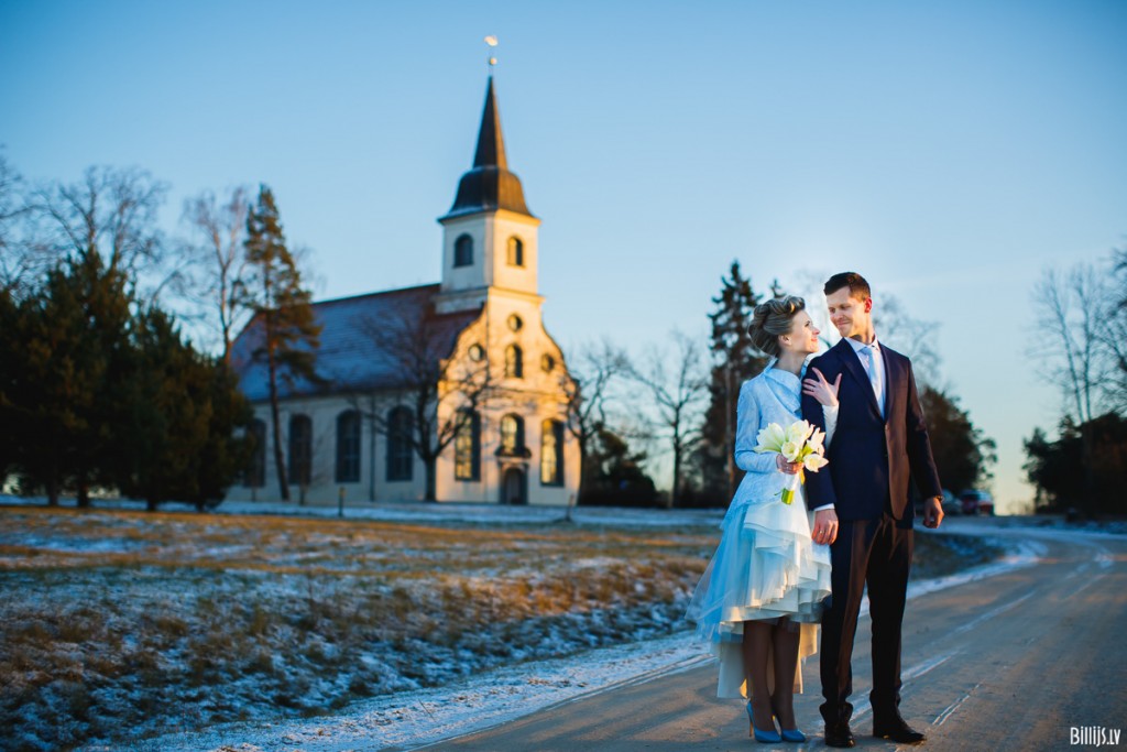 Great day for a winter wedding!