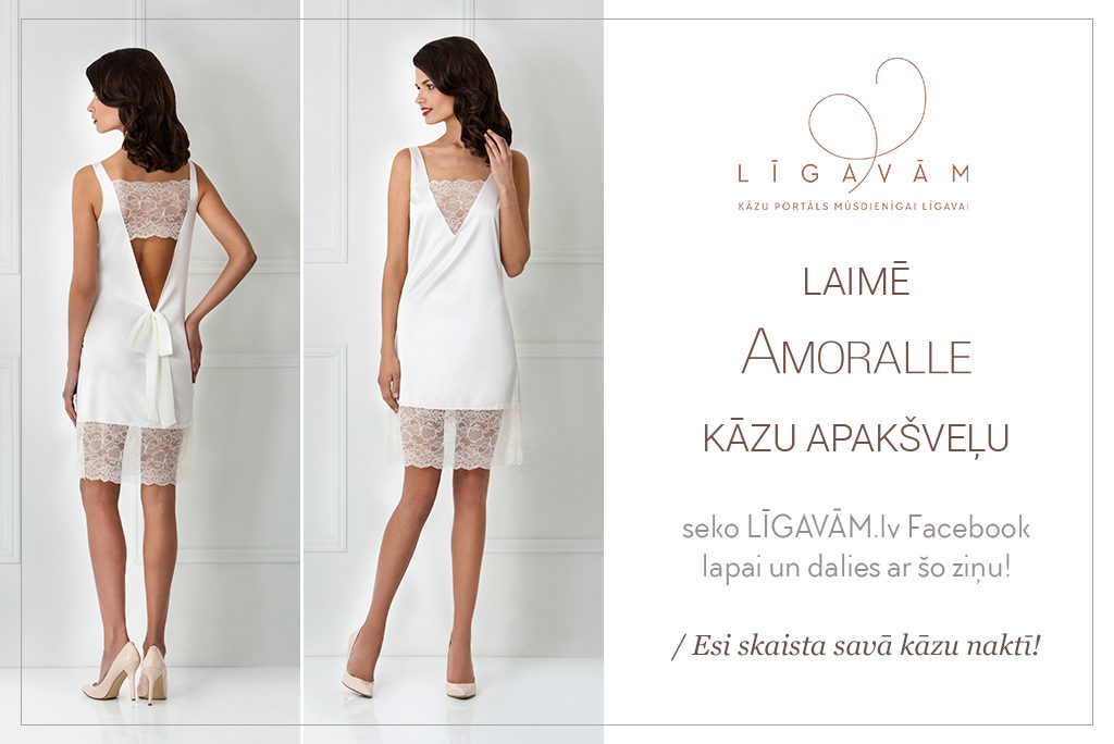 KONKURSS - LAIMĒ AMORALLE KĀZU APAKŠVEĻU!