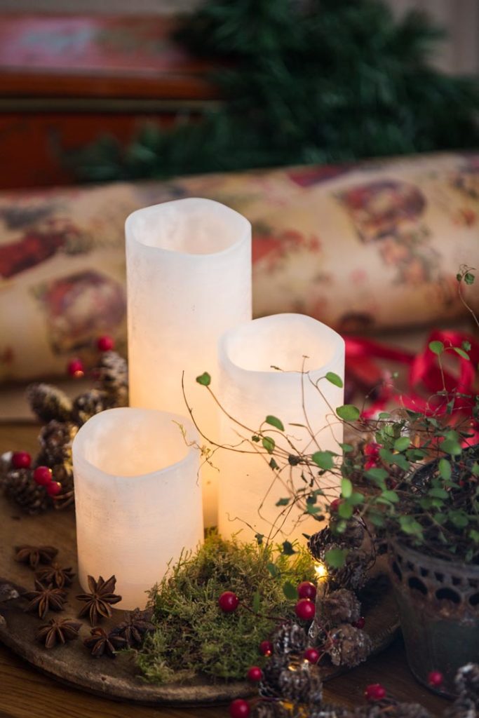 Ugunsdrošas deco sveces