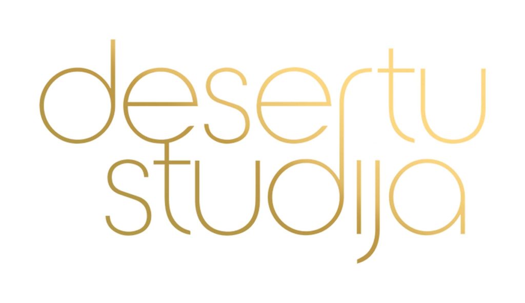 desertu studija black logo