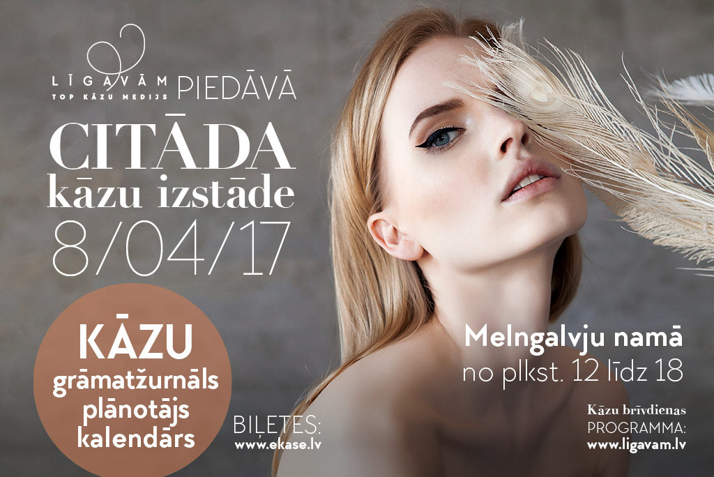 Atrodi sev visu nepieciešamo kāzu plānošanai CITĀDĀ KĀZU IZSTĀDĒ!