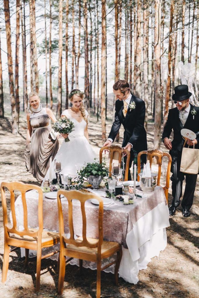 Foto: ANDRIS SPROĢIS / Kāzu dekorācijas: MINT DECO
