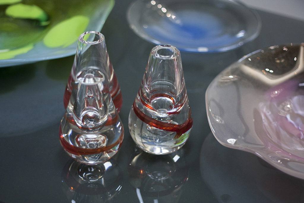 Glass Vase blown