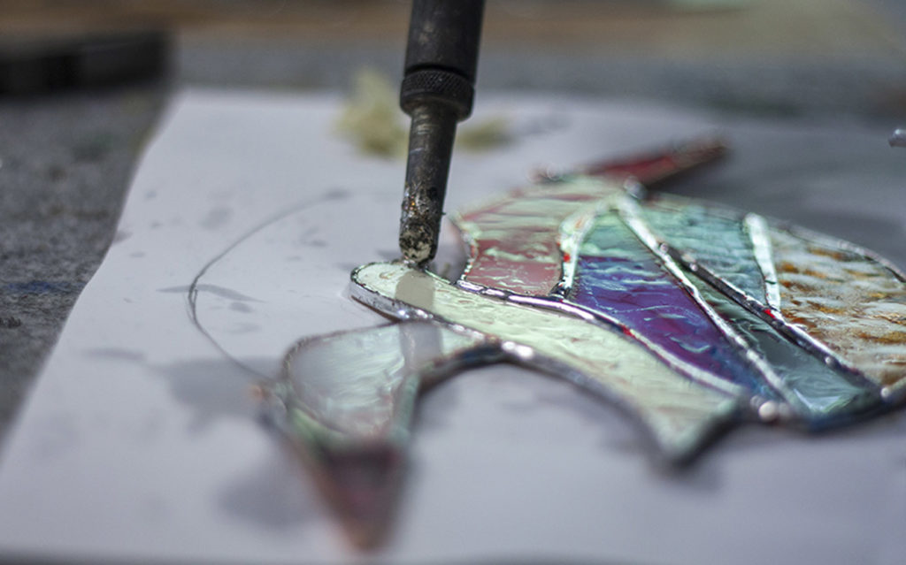 tiffany decor soldering